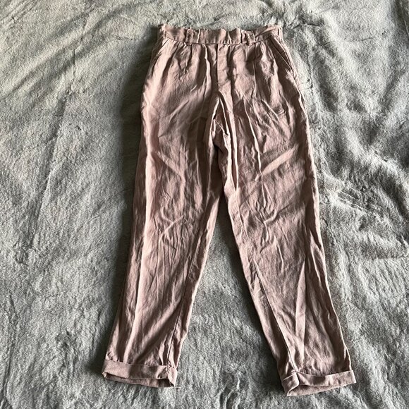 Love Tree - Linen Blend Pants - Picture 1 of 7